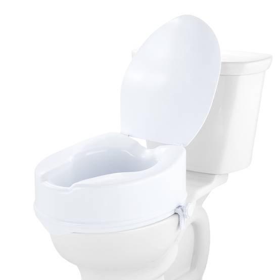 Vevor - Rehausseur de toilette universel 150 mm, siège rigide en PP, capacité 136 kg, double verrouillage à vis, installation rapide. - Image 1