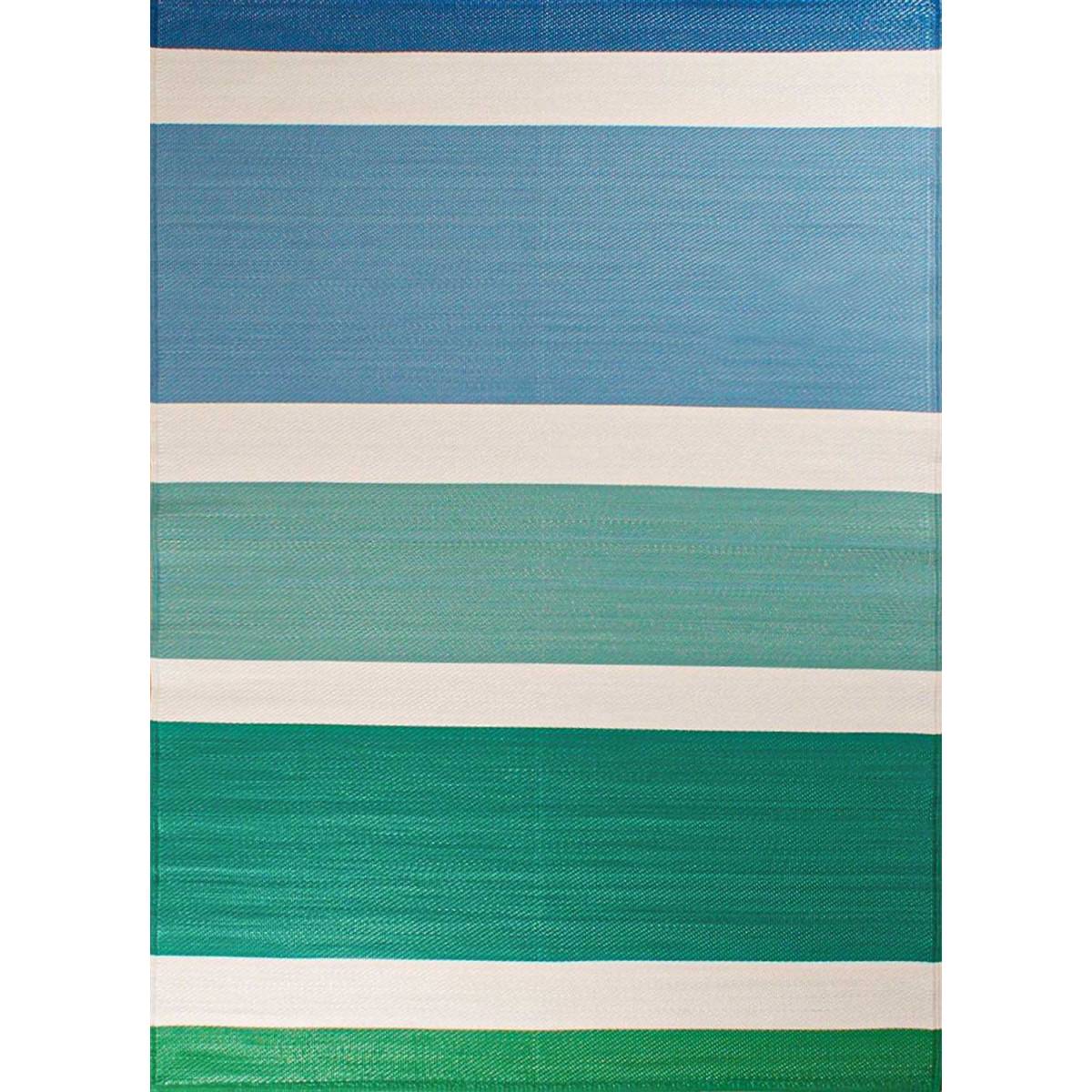 Jardindeco - Tapis extérieur en polypropylène Spargi 1744 vert 180 x 280 cm - Image 1