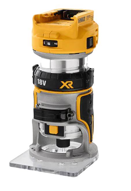 Affleureuse 18V XR (sans batterie ni chargeur) - DEWALT - DCW600N-XJ - Image 1