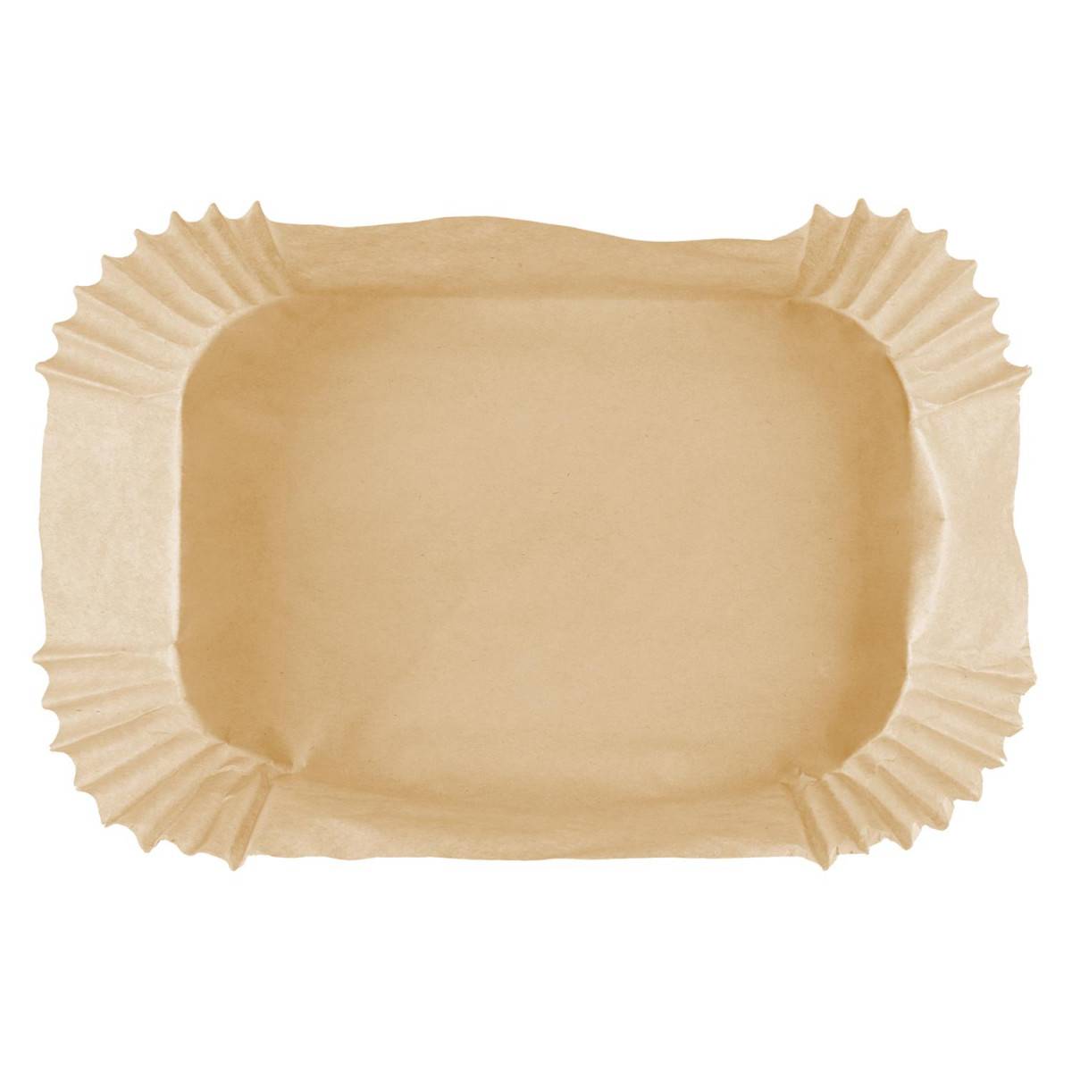 Cook Concept - Lot de 50 Feuilles de Papier Cuisson "Friteuse à Air" 20cm Marron - Image 2