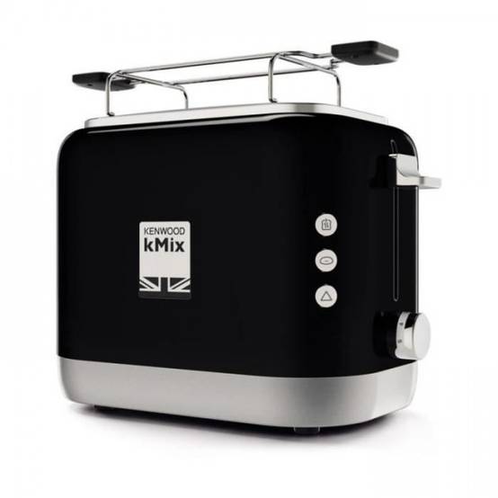 Grille Pain - Toaster Electrique kMix - KENWOOD - TCX751BK - 2 fentes - Fonction baguette et décongélation - Noir - Image 2