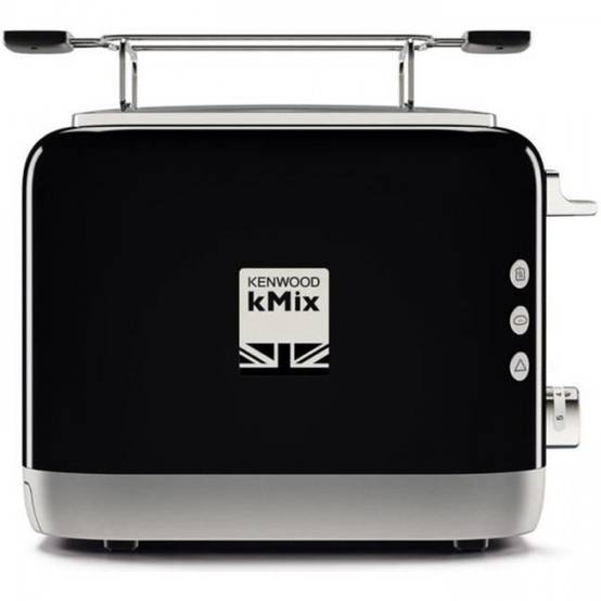 Grille Pain - Toaster Electrique kMix - KENWOOD - TCX751BK - 2 fentes - Fonction baguette et décongélation - Noir - Image 1