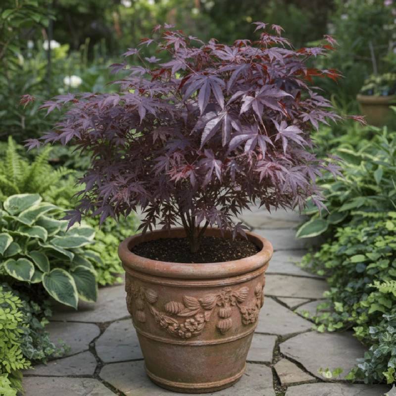 Érable du Japon Bloodgood, Acer palmatum - Pot de 4L - 60/100 cm - Image 7