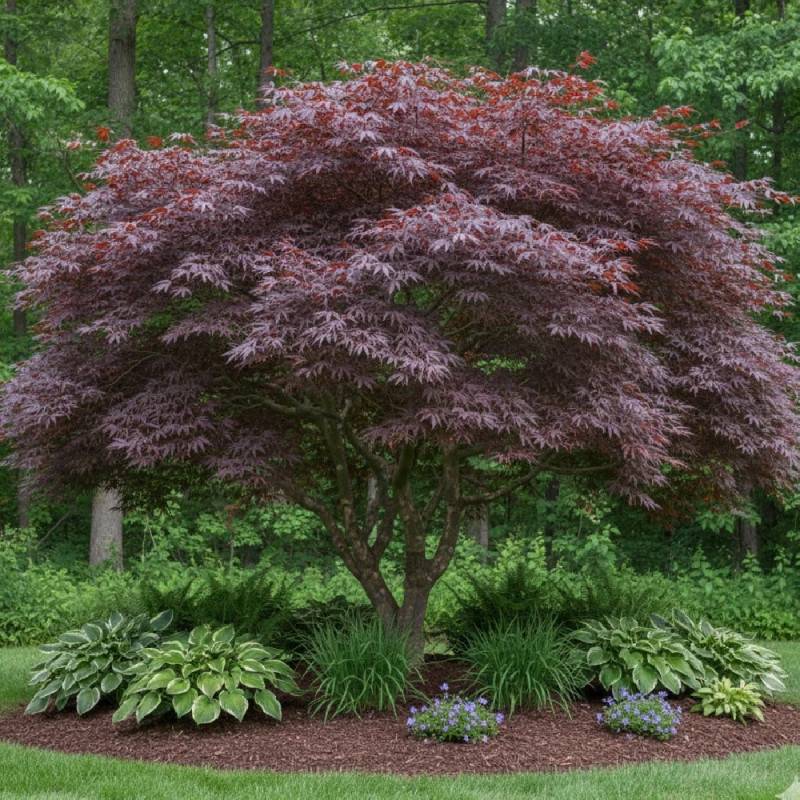 Érable du Japon Bloodgood, Acer palmatum - Pot de 4L - 60/100 cm - Image 10
