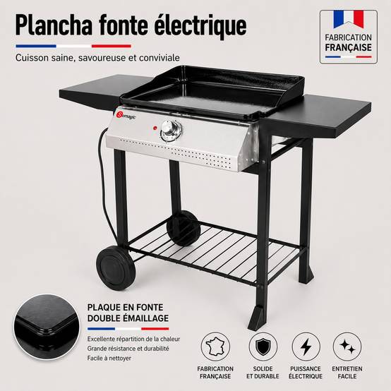 Somagic - Plancha électrique CAPBRETON - SOMAGIC - Image 1