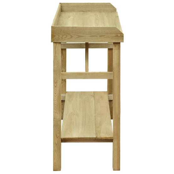 Table de jardinière bois de pin multicolore 75 x 40 x 90 cm - PANGIVO - Image 3