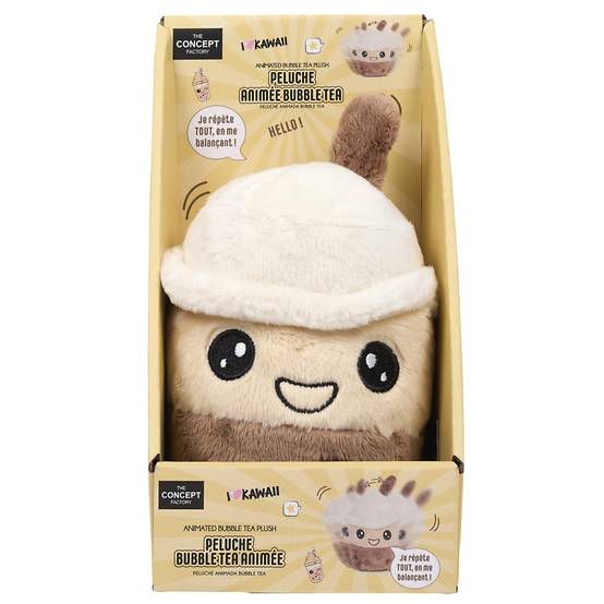 The Concept Factory - Peluche Animée Bubble Tea "Kawaii" 14cm Marron - Image 6