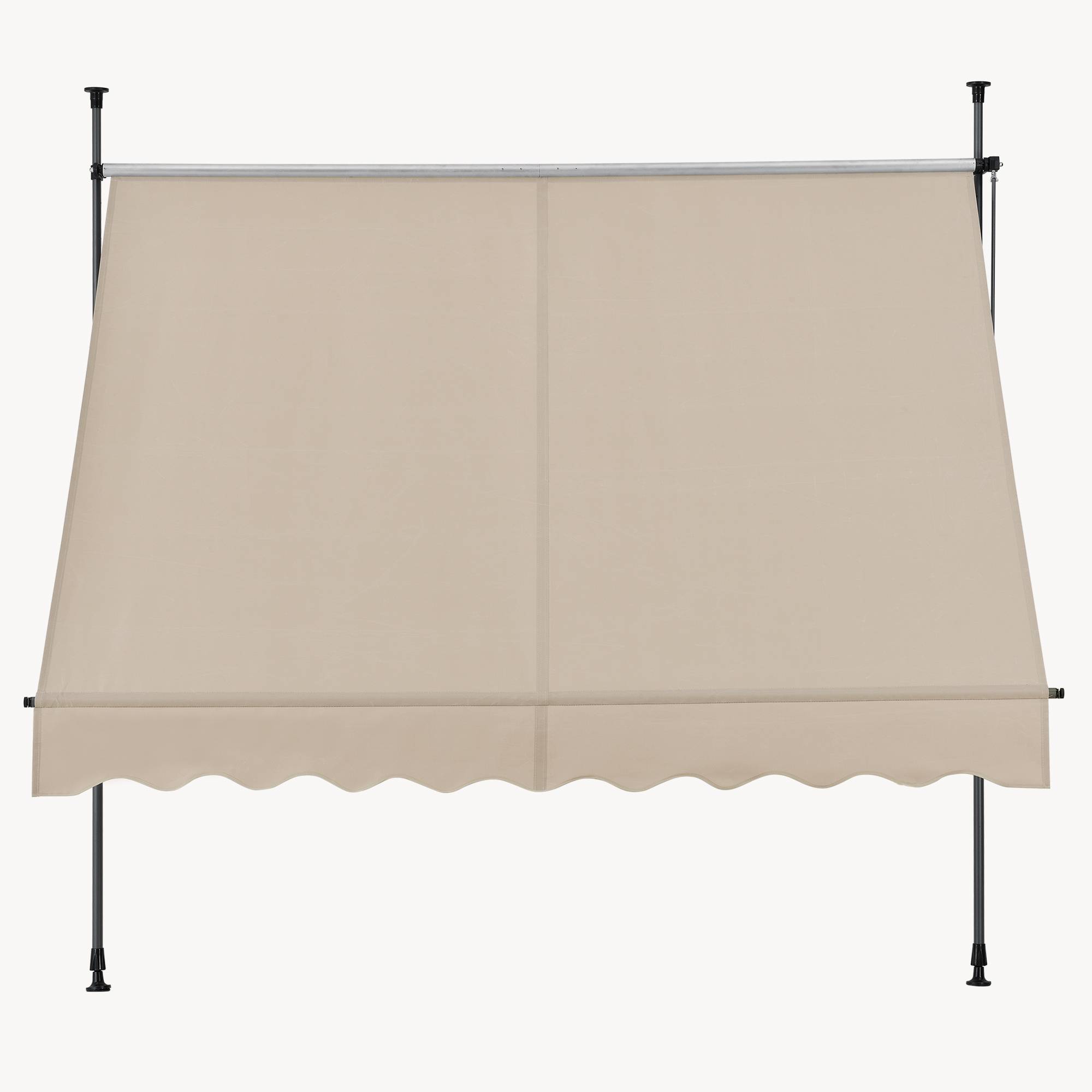 Pro.Tec - Store Banne Manuel Auvent Téléscopique 300 x 120 x 220-309 cm Sable  [pro.tec] - Image 8