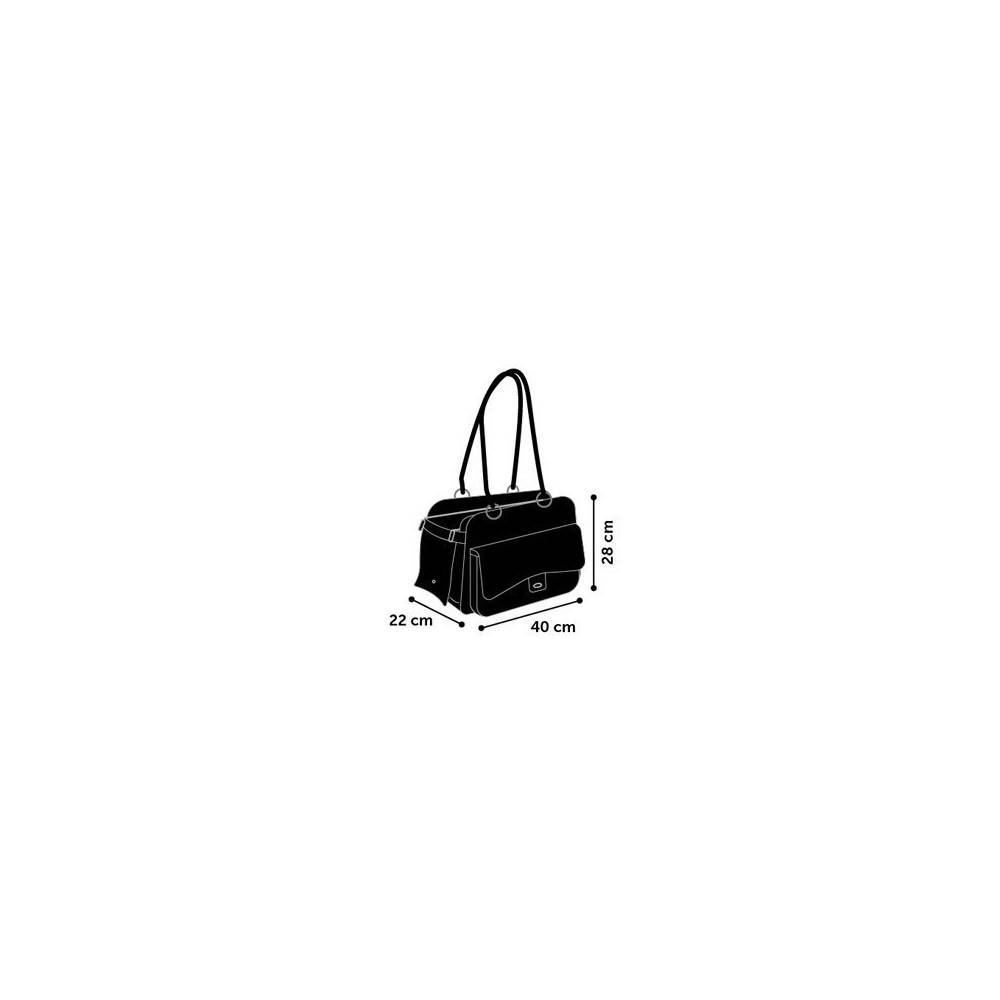 Flamingo - Sac de transport GIGI  40 x 22 x 28 cm pour petit chien max 5 kg - Image 4