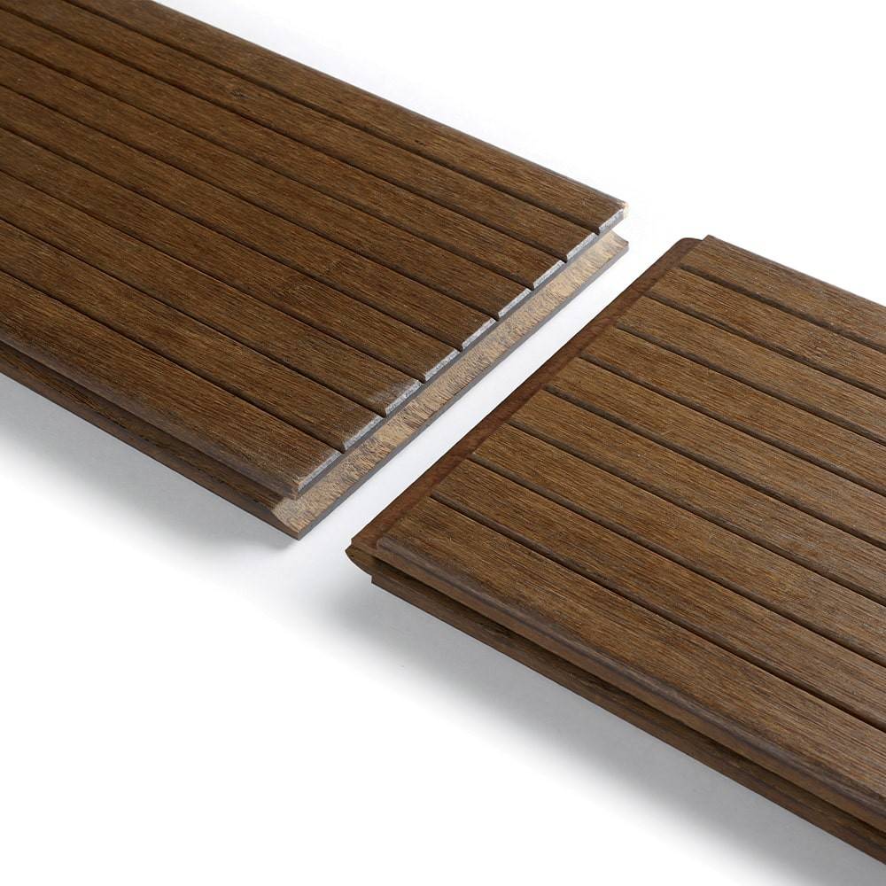 Kit Terrasse Bambou 30m² - SAMBA - 93 lames de Terrasse (224 x 13.9 x 1.8 cm) - Fixation Clips Cobra Hybrid 7-22 - Garantie 25 ans - Image 5