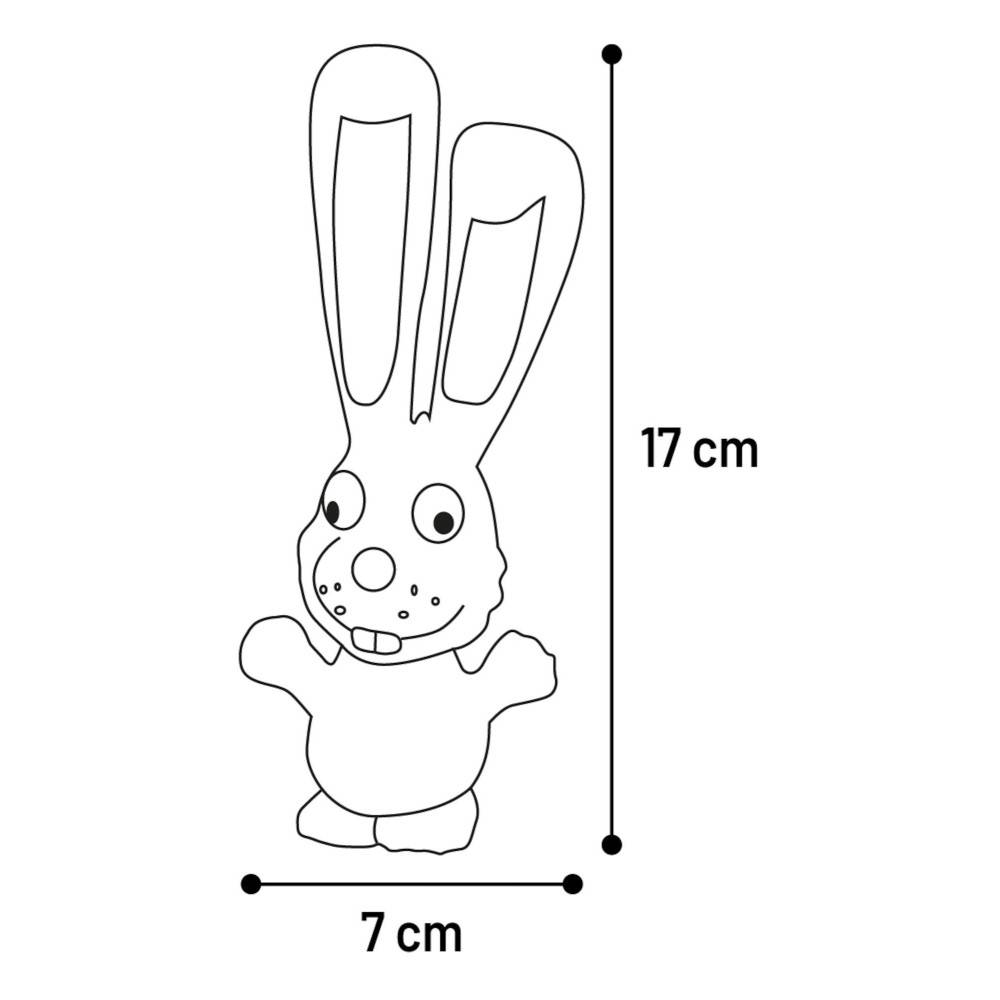 Jouet chien Teeta Âne, Chien, Renard, Lapin 17 cm H vendu a l'unité. - Image 8