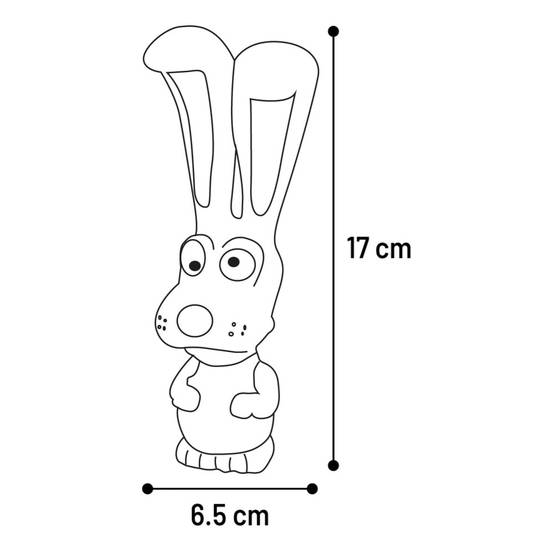 Jouet chien Teeta Âne, Chien, Renard, Lapin 17 cm H vendu a l'unité. - Image 6