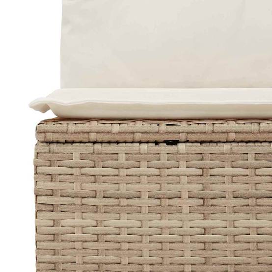 ComfortXL - Salon d'Extérieur Modulable en Résine Tressée avec Rangement et Table de Jardin Beige – ComfortXL Outdoor Living - Image 7