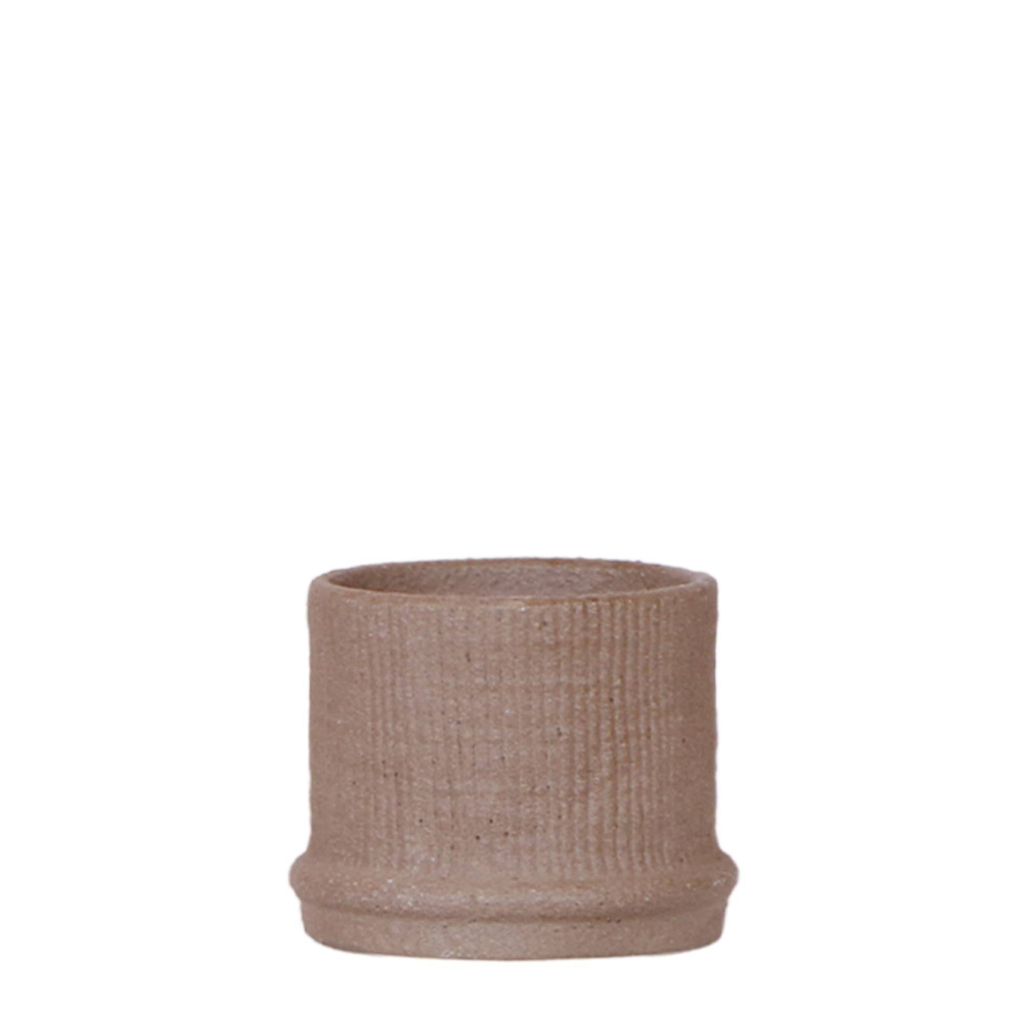 Pot de Bali - Marron - Design Minimaliste- La Green Touch