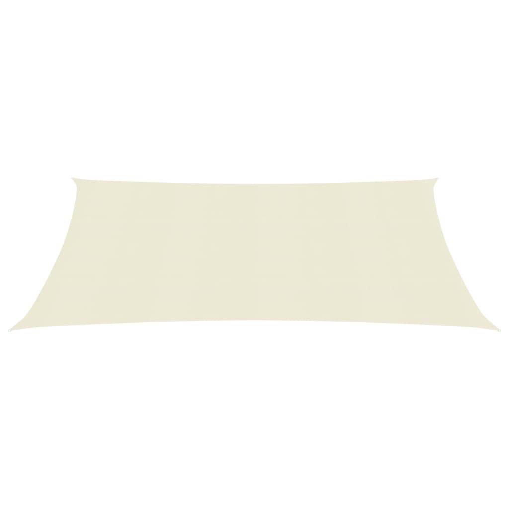 Helloshop26 - Voile toile d'ombrage parasol 160 g/m² crème 2 x 2,5 m PEHD - Image 2