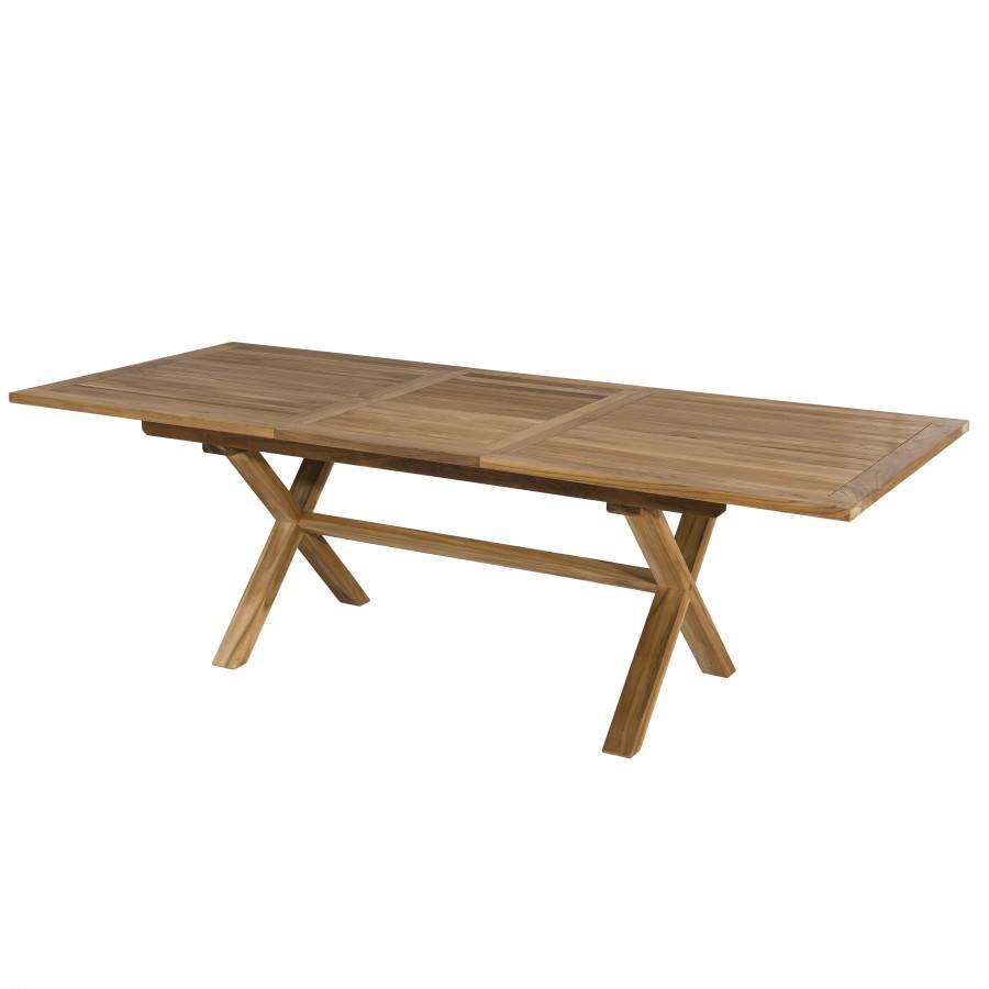 Macabane - MALO - SALON DE JARDIN 6 PERS. - 1 Table rectangulaire 180x100cm et 6 fauteuils gris et noirs avec coussin - Image 6