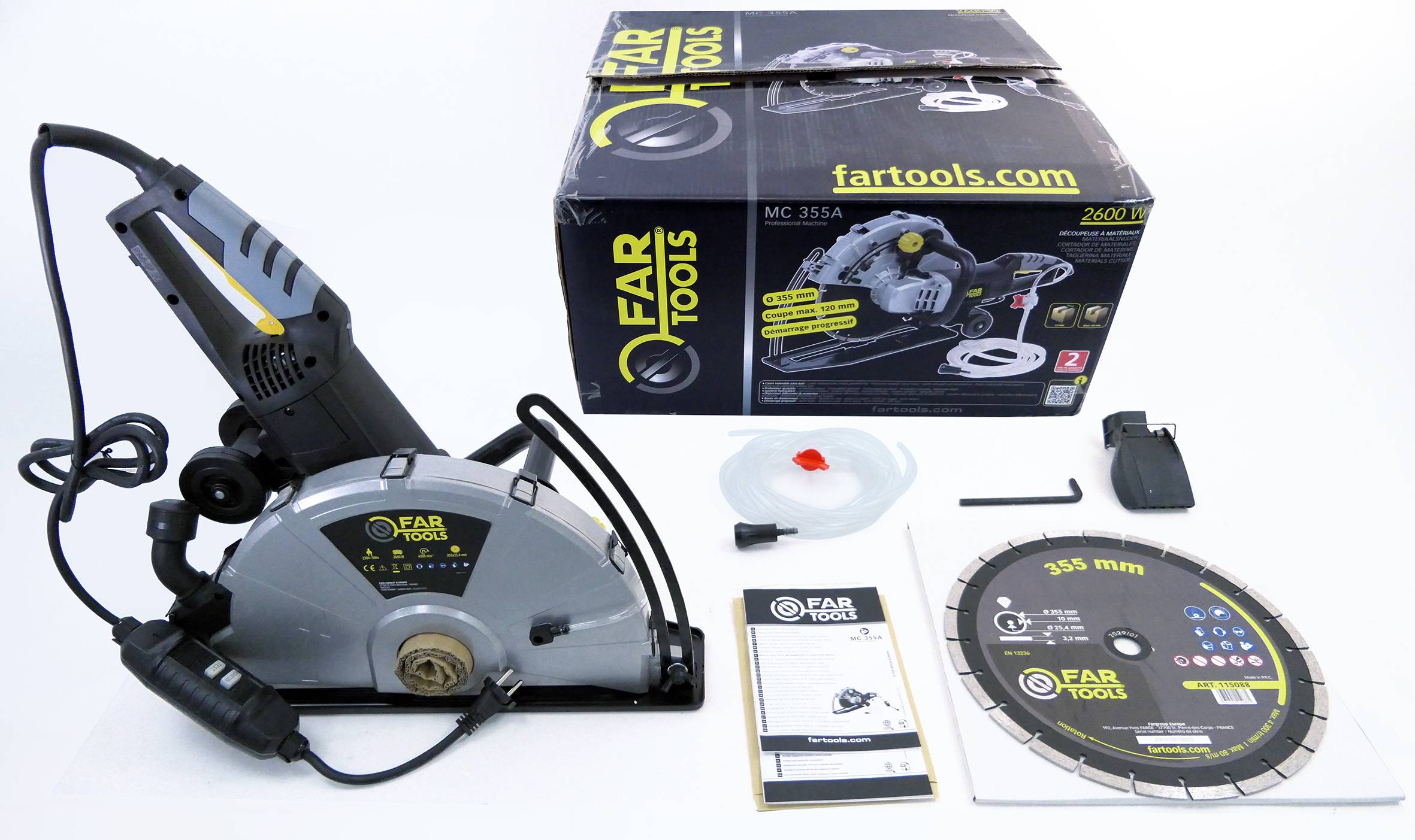 Découpeuse à Matériaux 2600W Ø355mm FARTOOLS - Image 4
