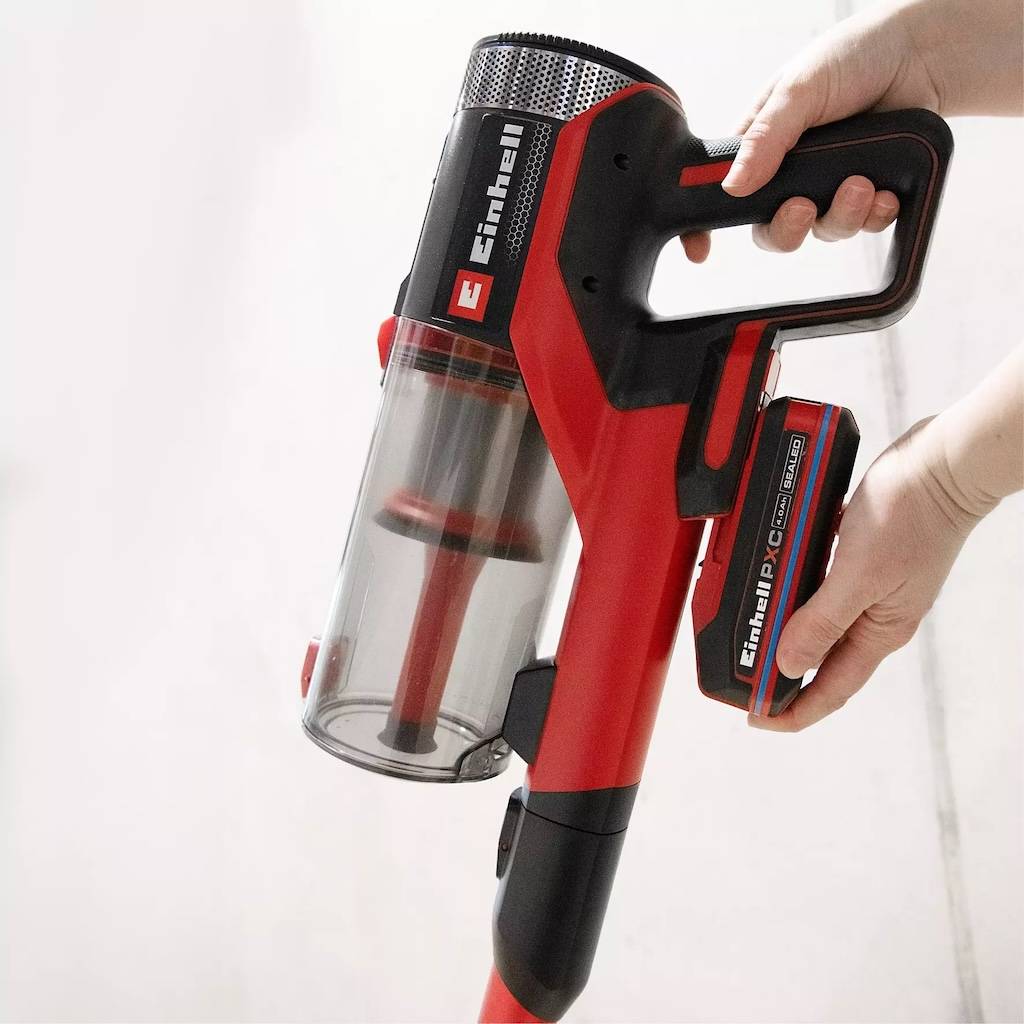 Einhell - Aspirateur-balai sans fil – TE-SV 18/270 Li BL-Solo – 270 mbar – Brushless – 2-en-1 Power X-Change - Image 4