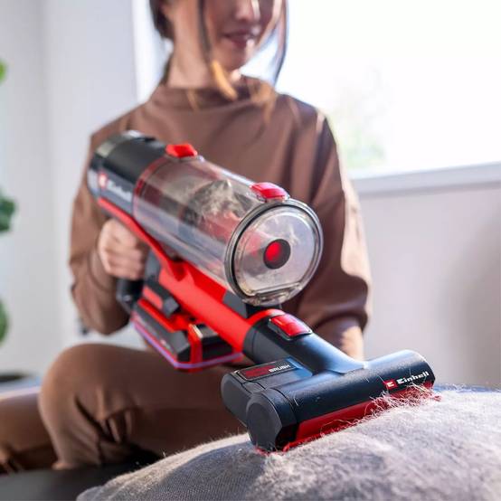 Einhell - Aspirateur-balai sans fil – TE-SV 18/270 Li BL-Solo – 270 mbar – Brushless – 2-en-1 Power X-Change - Image 7