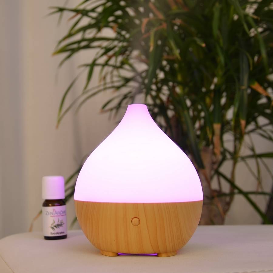 Zen'Arôme Diffuseur d'Huile Essentielle Leo - Diffuseur de Parfum - 2 Modes Diffusion - Éclairage Multicolore - Efficace & Compact - Image 10