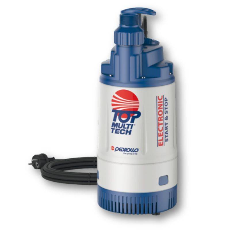 Pompe immergée Pedrollo TOPMULTITECH2 0,55 kW jusqu'à 4,8 m3/h monophasé 220V - fonctionnement automatique - Image 1