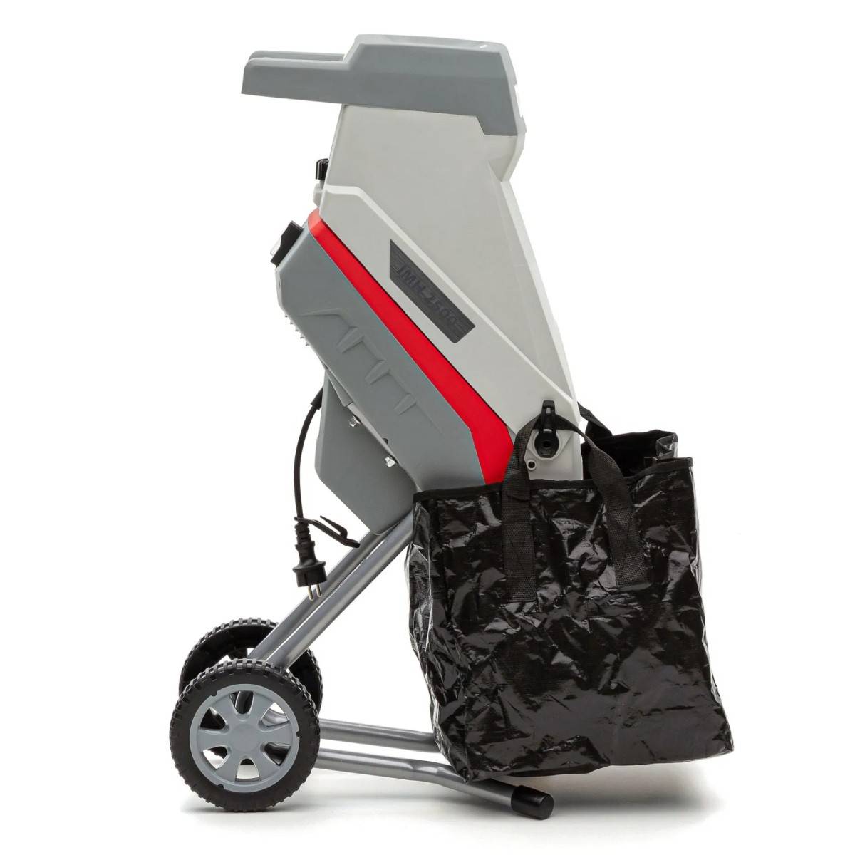 Broyeur de végétaux électrique 2500W 2 Lames acier trempé Branches jusqu'à 45mm Sac 45L IKRA - Image 2