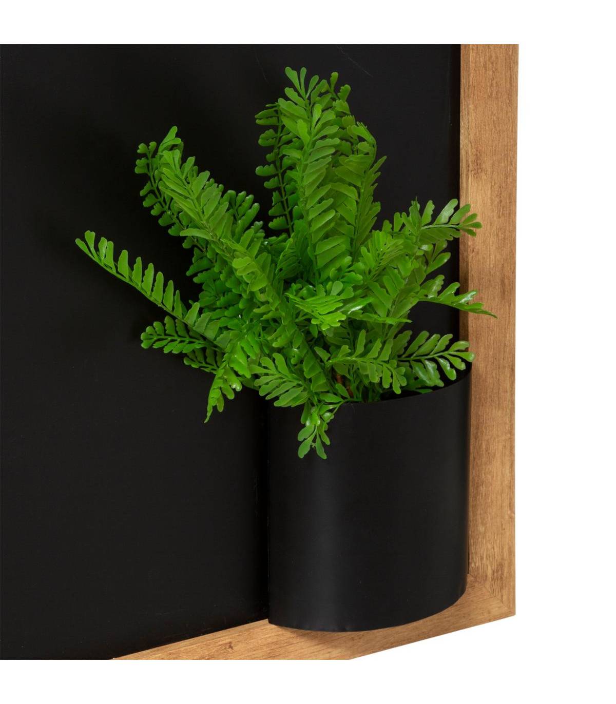 Tableau Mémo Ardoise avec déco Plante 90 x 58 cm - Image 3