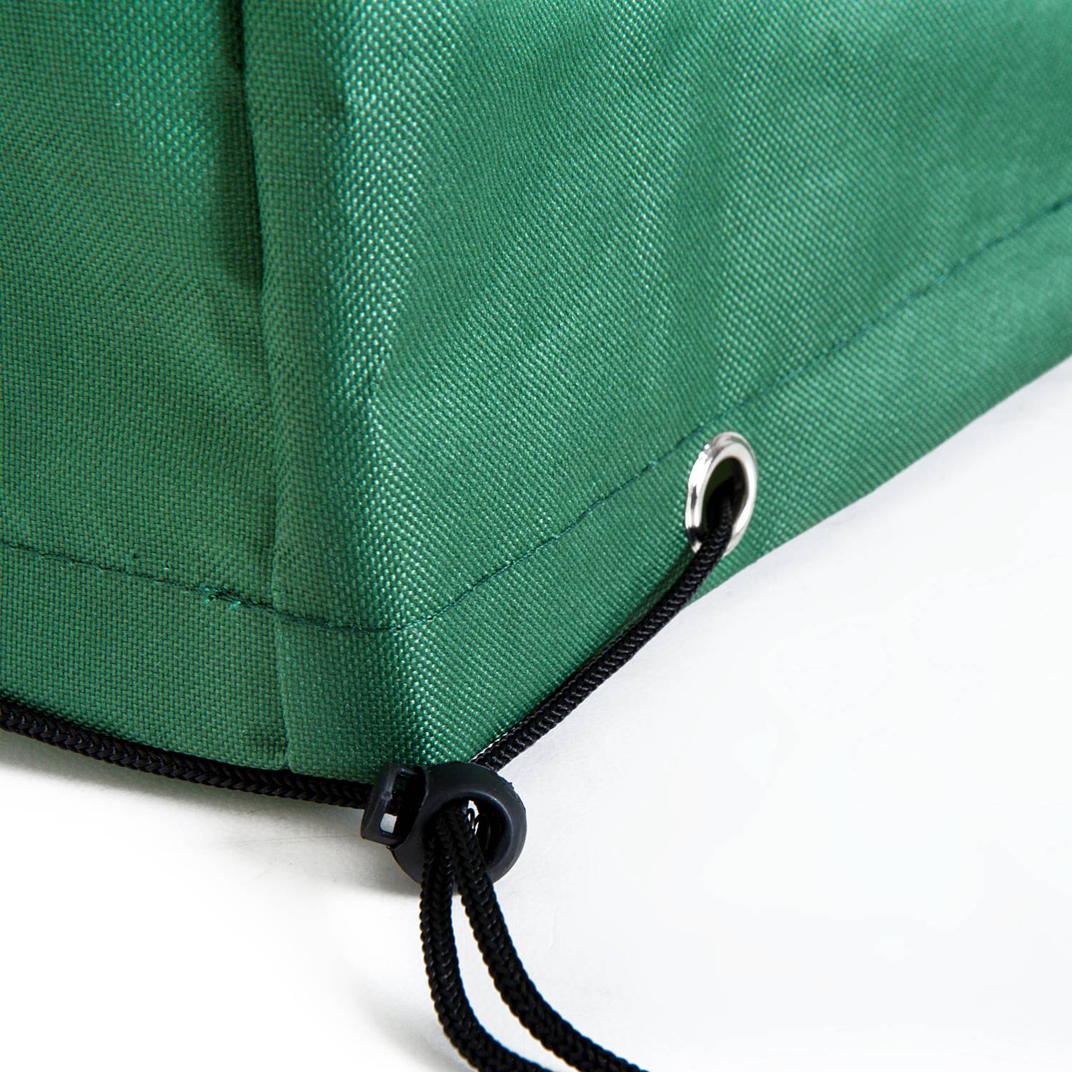 ComfortXL - Housse mobilier de jardin Oxford 600D verte 135 x 135 x 75 cm protection pluie neige UV avec cordon solide - Image 6