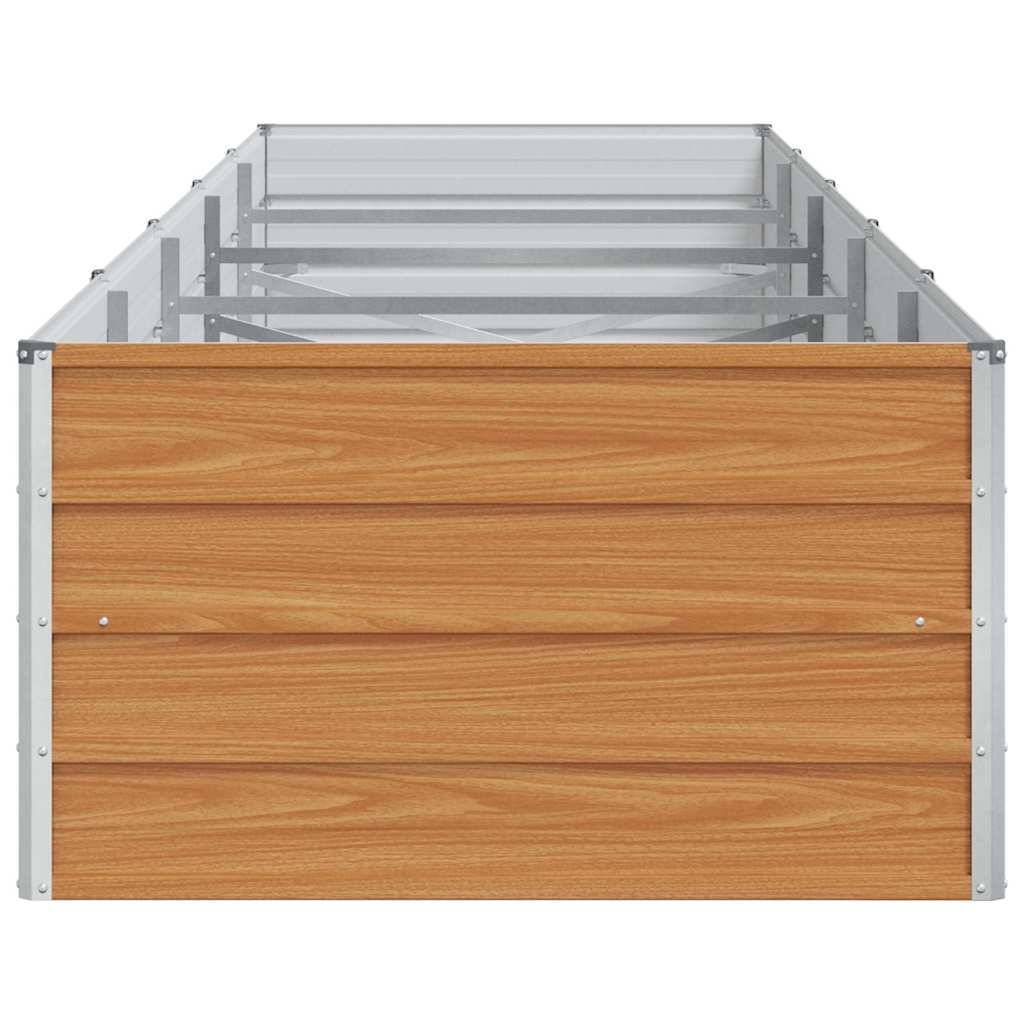 Prolenta Premium - Jardinière acier marron 400 x 80 x 45 cm - Prolenta premium p353.7 - Image 6