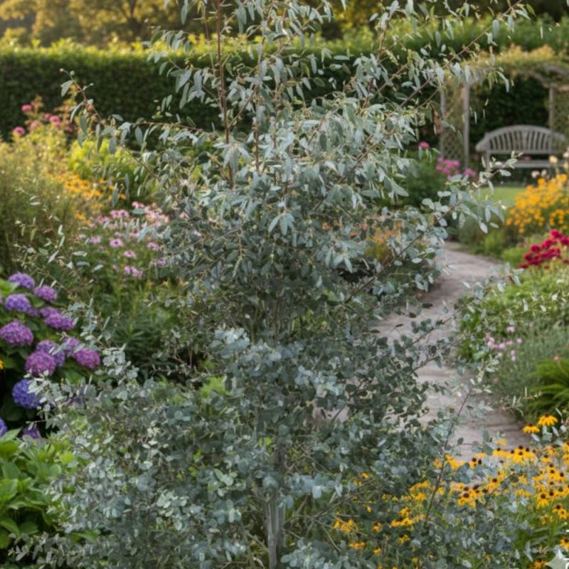 Eucalyptus Silverana®, Gommier cidre - Pot de 4L - 40/60 cm - Image 2
