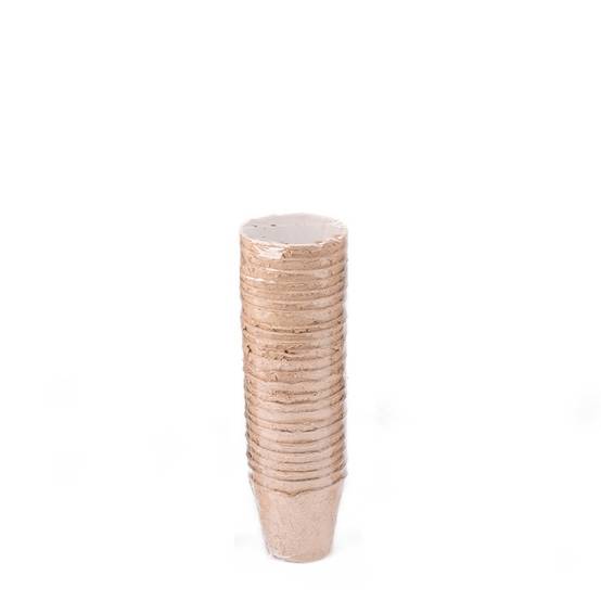 25 pots de semis biodégradables de 8 cm - IntiMeg - Image 3