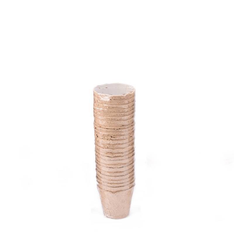 25 pots de semis biodégradables de 8 cm - IntiMeg - Image 3