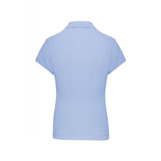 Polo de travail femme Kariban 100% coton Bleu Ciel S - Image 2