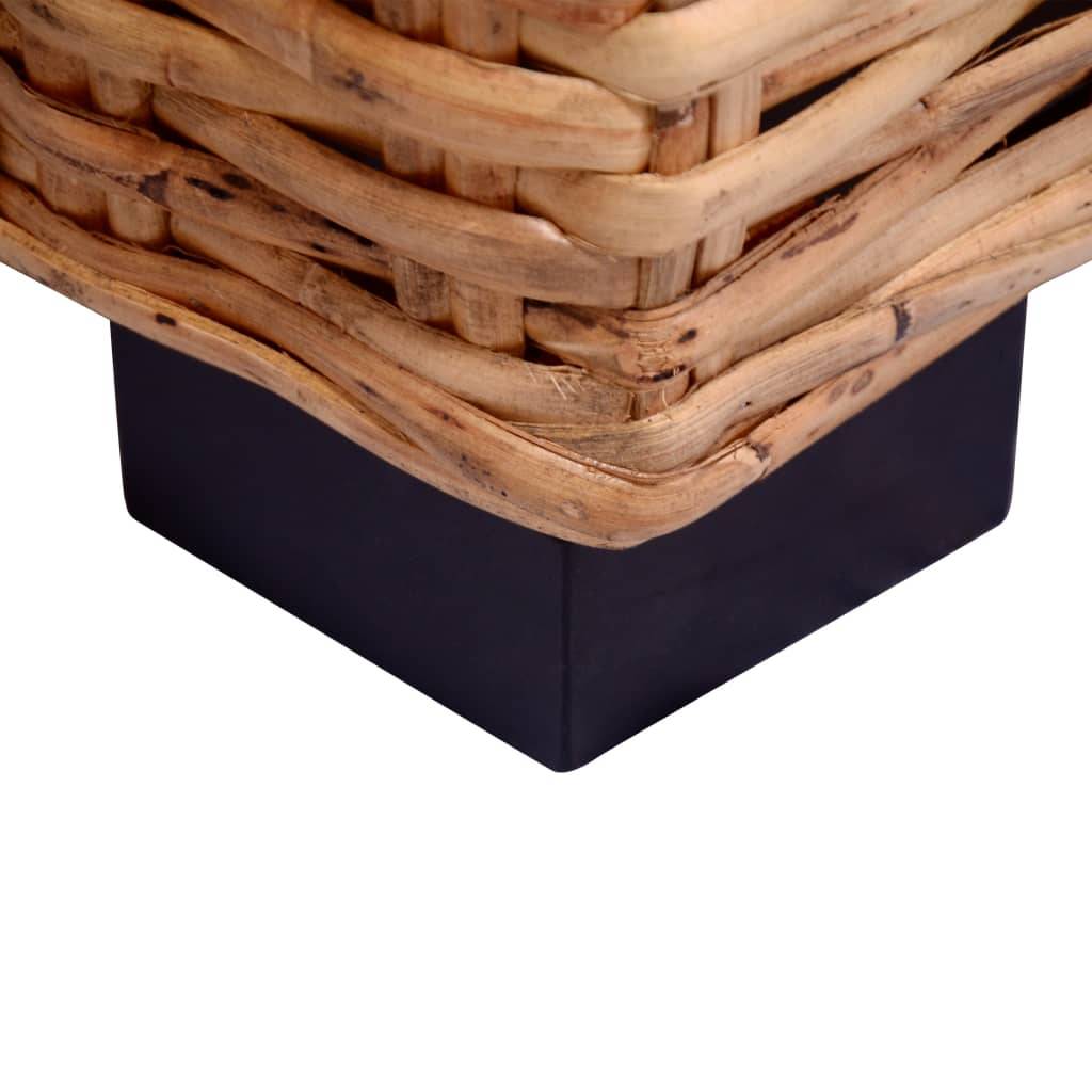 Vidaxl - Ensemble de canapés de jardin 2 pcs avec coussins Rotin naturel vidaXL 276283 - Image 6