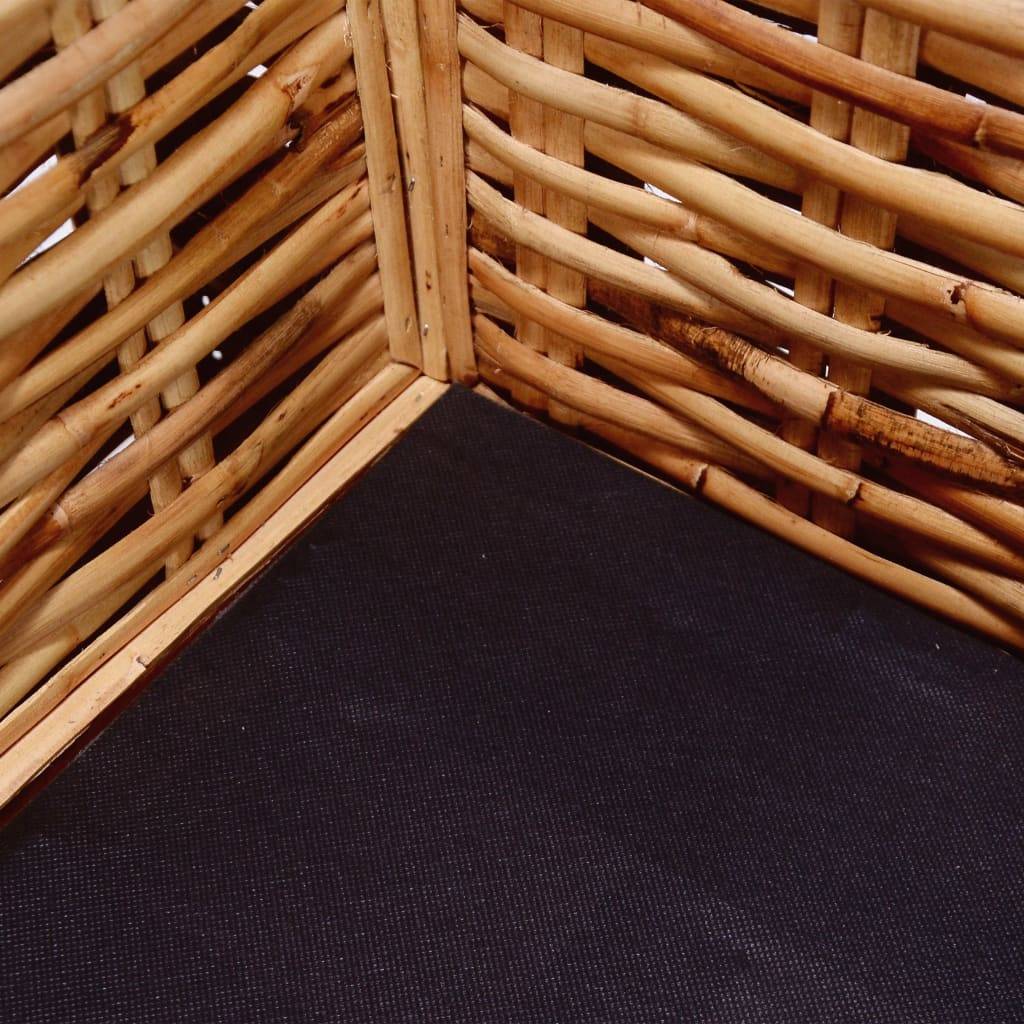 Vidaxl - Ensemble de canapés de jardin 2 pcs avec coussins Rotin naturel vidaXL 276283 - Image 5