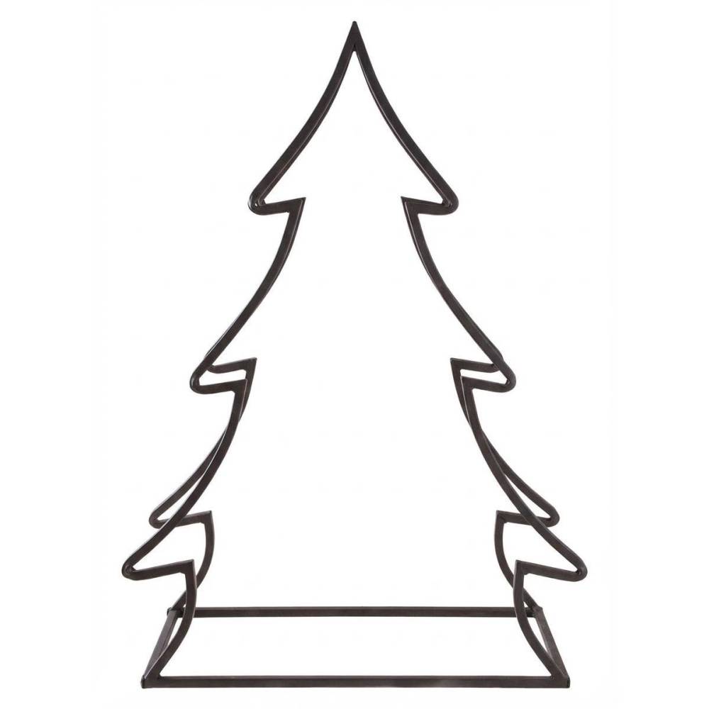 Aubry Gaspard - Porte-bûches en métal Sapin - Image 4
