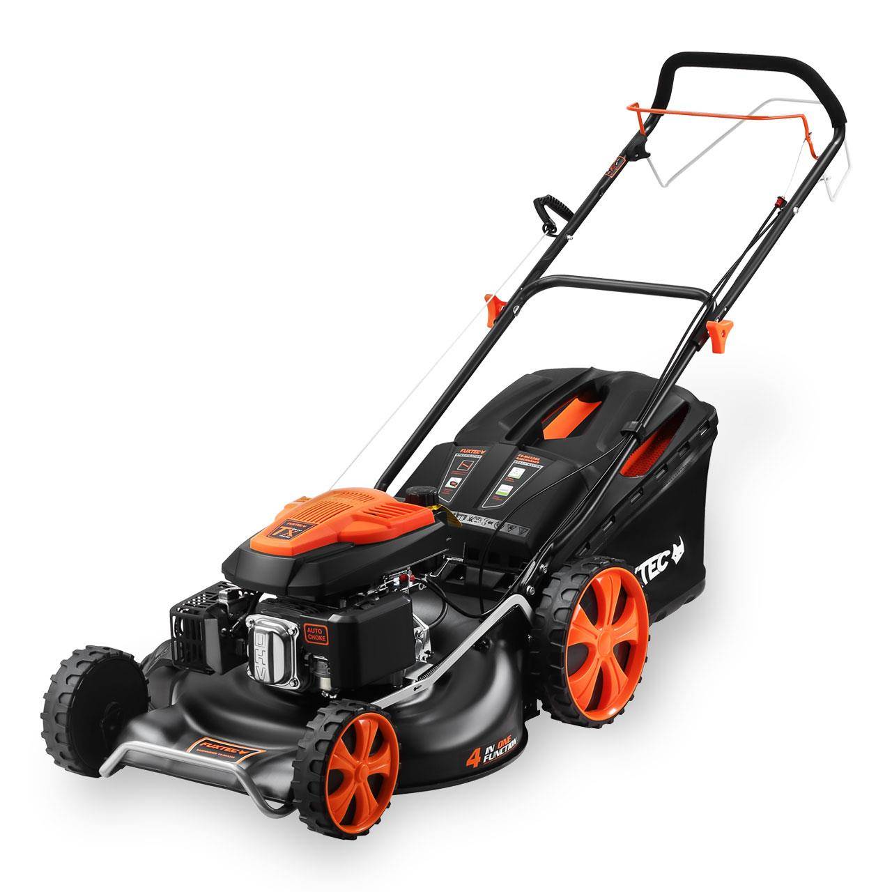 FUXTEC - Tondeuse thermique autotractée 196 cm³ coupe 53 cm bac 70 L 6 CV - Fuxtec - Image 1