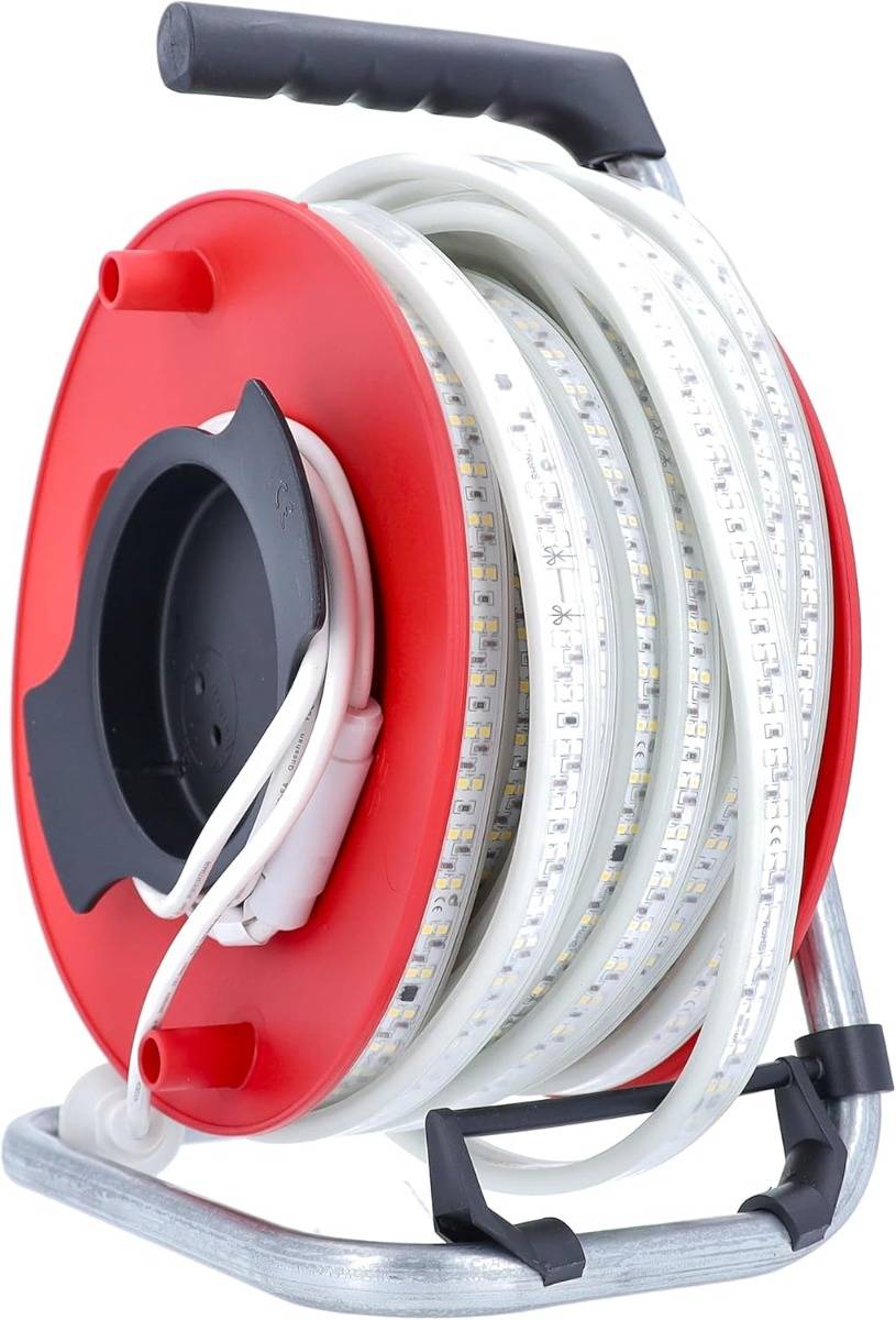 Enrouleur ruban led SCHWABE 15M - 1500L/M avec remanance phosphorescente - 46713 - Image 2
