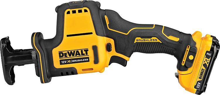 Scie sabre compacte XR 12V 2Ah Li-Ion Brushless DEWALT - 2 batteries - coffret TSTAK - DCS312D2-QW - Image 1