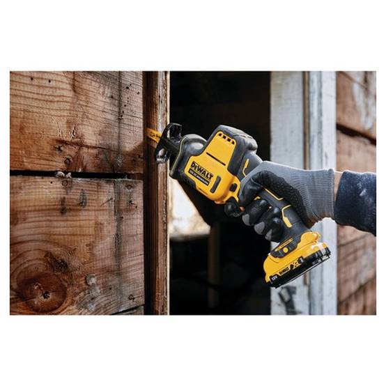 Scie sabre compacte XR 12V 2Ah Li-Ion Brushless DEWALT - 2 batteries - coffret TSTAK - DCS312D2-QW - Image 2