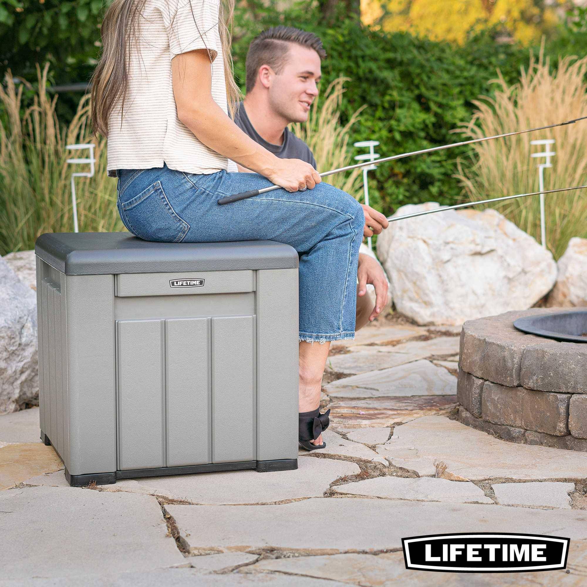 Lifetime - Coffre d'exterieur Cube 94L LIFETIME #60372U - Image 6