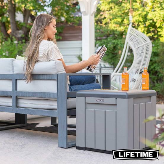 Lifetime - Coffre d'exterieur Cube 94L LIFETIME #60372U - Image 5