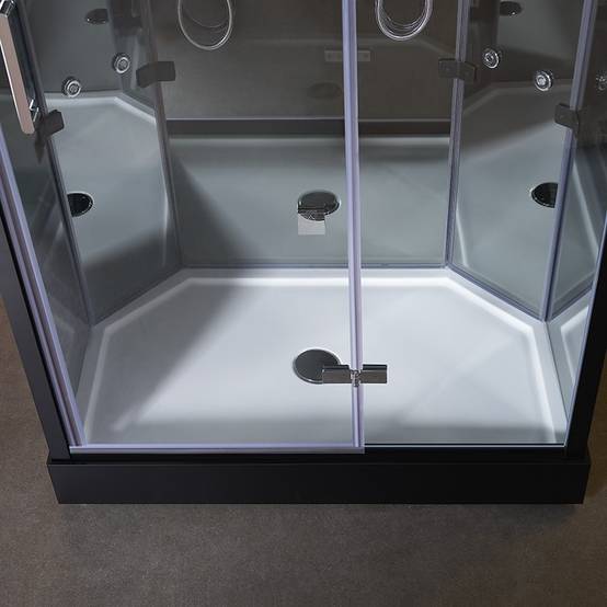 Cabine douche hammam XDUAL 120 MIROIR Archipel® - 120x80 cm - Image 5