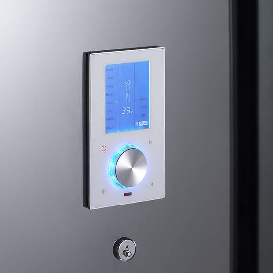 Cabine douche hammam XDUAL 120 MIROIR Archipel® - 120x80 cm - Image 7
