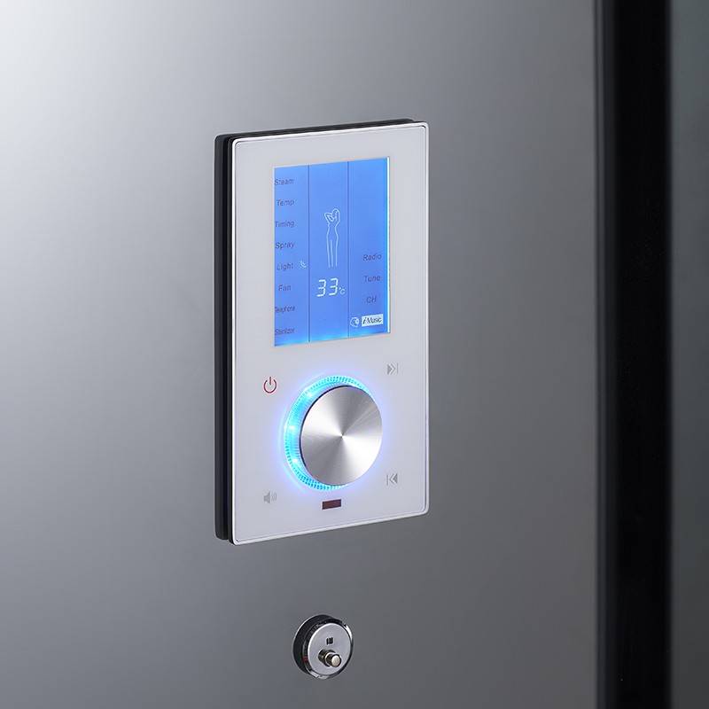 Cabine douche hammam XDUAL 120 MIROIR Archipel® - 120x80 cm - Image 7