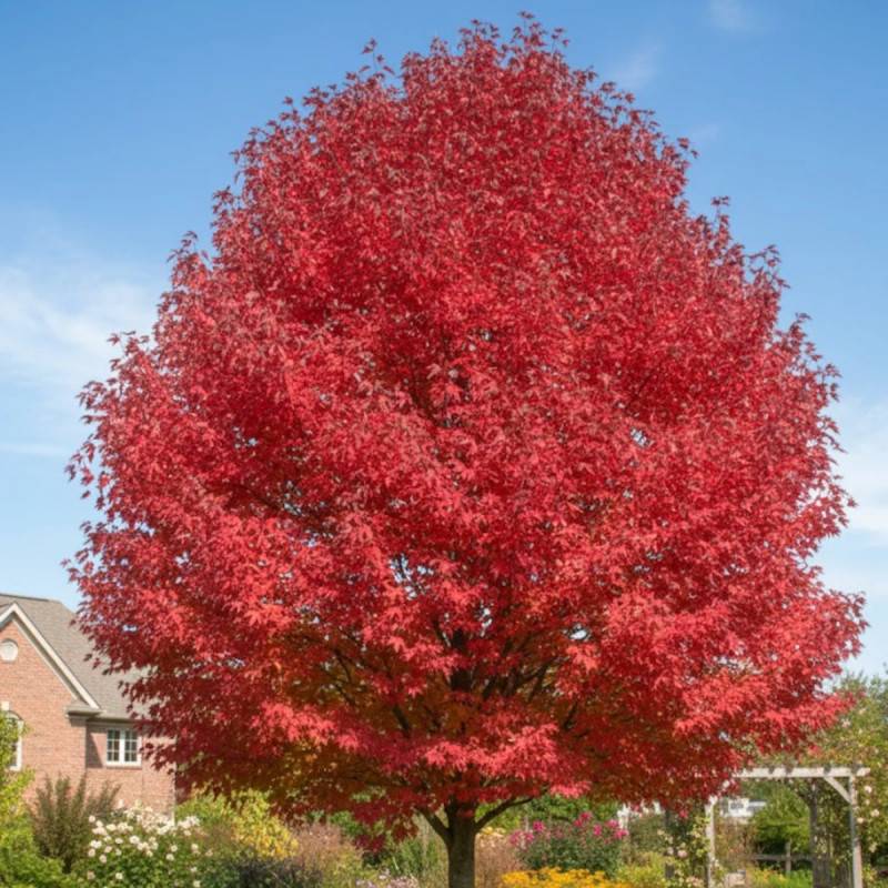 Copalme d'Amérique Paarl, Liquidambar - Pot de 15L - Baliveau - Image 3