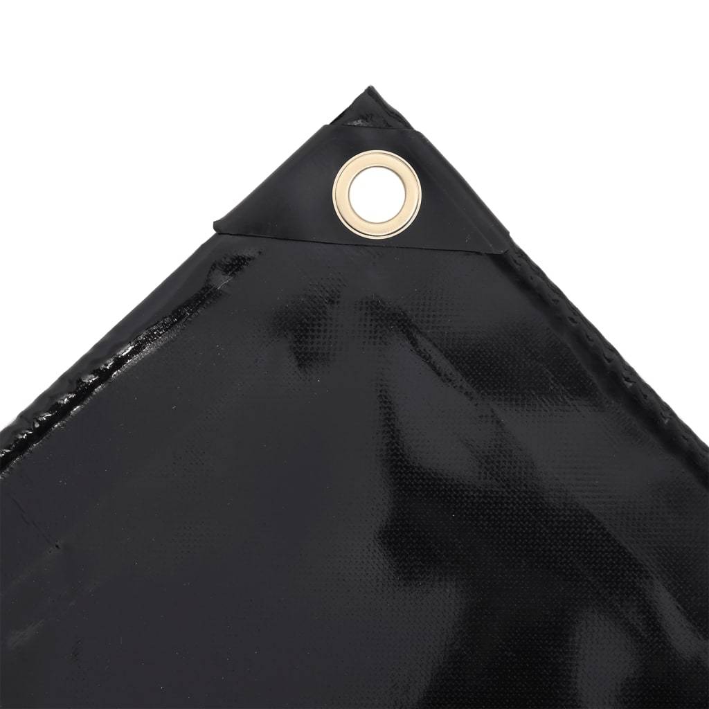 Maison Chic - Bâche de protection | Housse de protection 650 g/m² 1,5x10 m Noir Maison Chic - Image 4