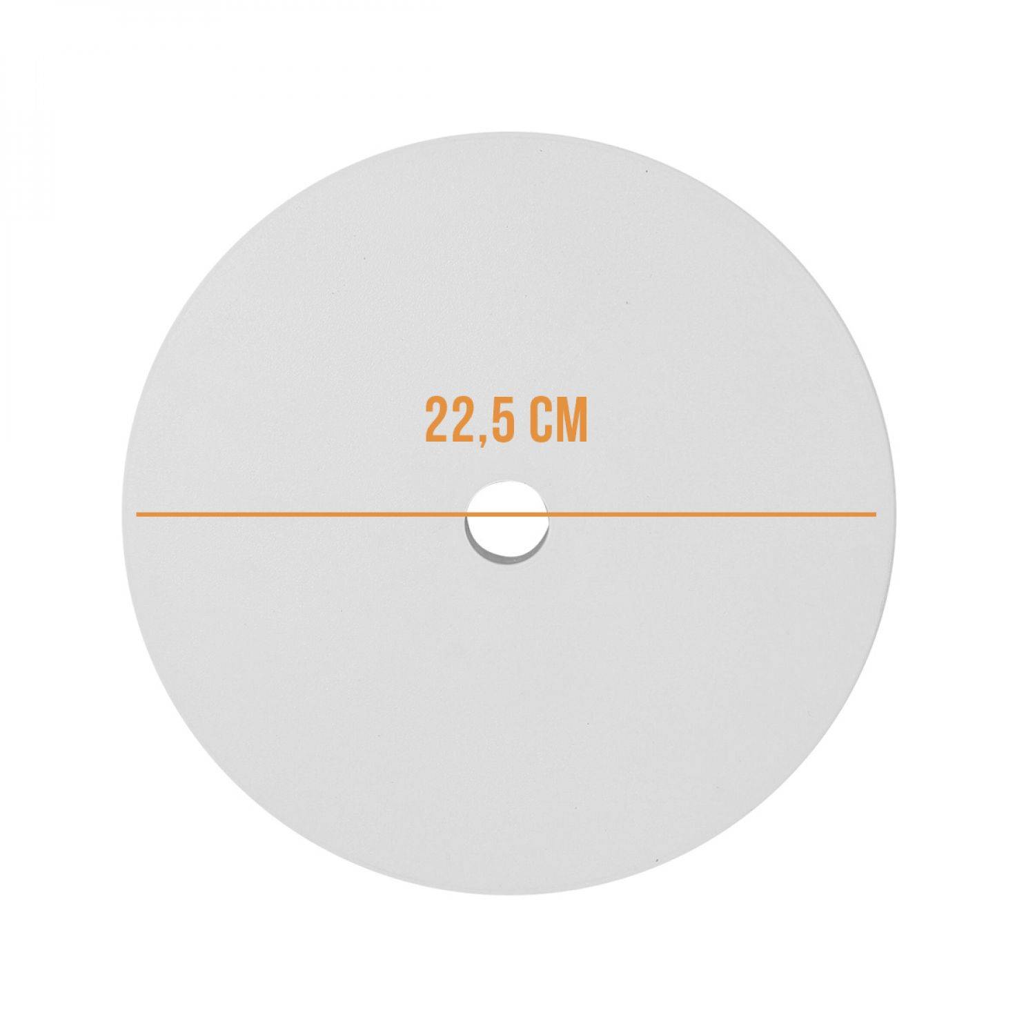Linxor - Couvercle rond pour skimmer de piscine - Diam 22.5 cm - Blanc - Linxor - Image 2