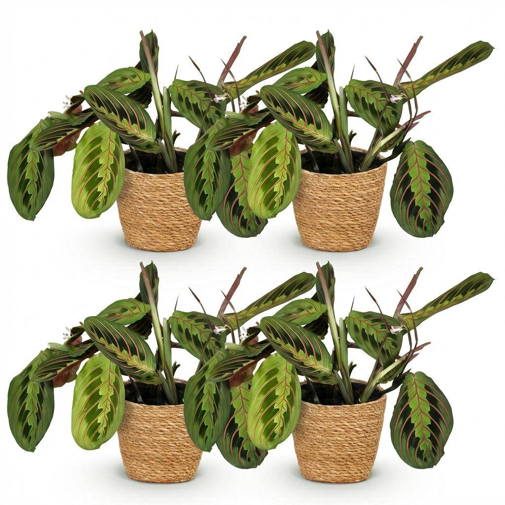 Maranta Fascinator Tricolour - H35cm - Image 4