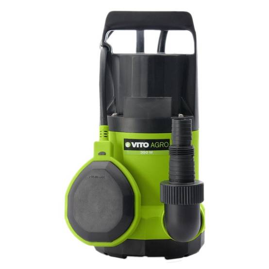 Pompe d'évacuation 350W Eaux claires Câble électrique 10m VITO - Image 1